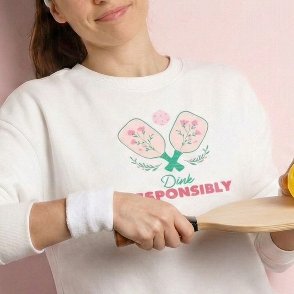 Dink Responsibly Crewneck