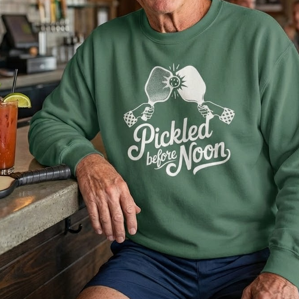 Pickled Before Noon Crewneck